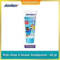 Jordan Kids Step 2 Grape Toothpaste Travel Size - 20 gr