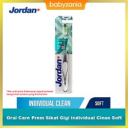 Jordan Oral Care Prem Sikat Gigi Individual Clean Soft