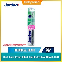Jordan Oral Care Prem Sikat Gigi Individual Reach Soft