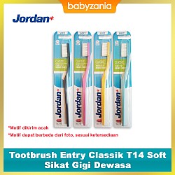 Jordan Toothbrush Entry Classic T14 Sikat Gigi Dewasa - Soft