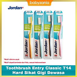 Jordan Toothbrush Entry Classic  T14 Sikat Gigi Dewasa - Hard