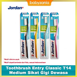 Jordan Toothbrush Entry Classic T14 Sikat Gigi Dewasa - Medium