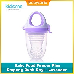 Kidsme Baby Food Feeder Plus Empeng Buah Bayi - Lavender 