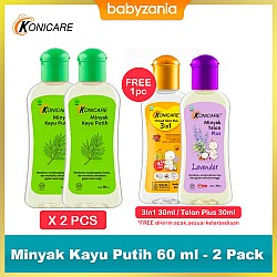 Konicare Minyak Kayu Putih 60 ml 2 Pack FREE...