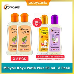 Konicare Minyak Kayu Putih Plus 60 ml 2 Pack FREE...