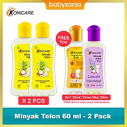 Konicare Minyak Telon 60 ml 2 Pack FREE Telon...