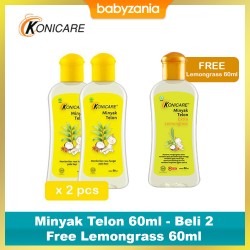 Konicare Minyak Telon 60 ml - PROMO 2 Pack FREE...