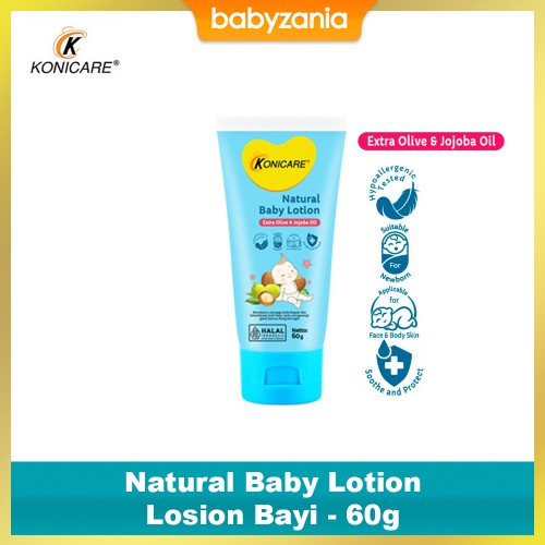 Konicare Natural Baby Lotion Lotion Bayi - 60 ml