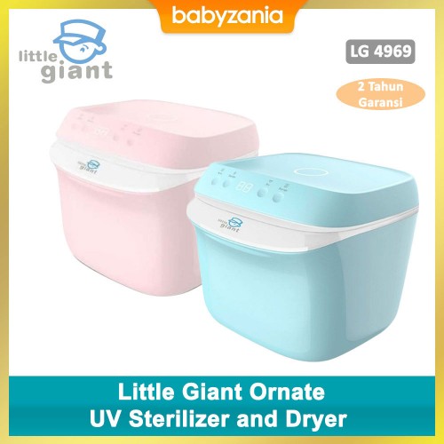 Little Giant Ornate UV Sterilizer and Dryer LG 4969 - Blue / Pink
