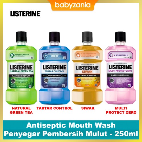 Listerine Mouth Wash Penyegar Pembersih Mulut - 250 ml