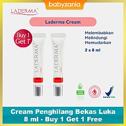 Laderma Cream / Krim Penghilang Bekas Luka 8 ml - Buy 1 Get 1 Free
