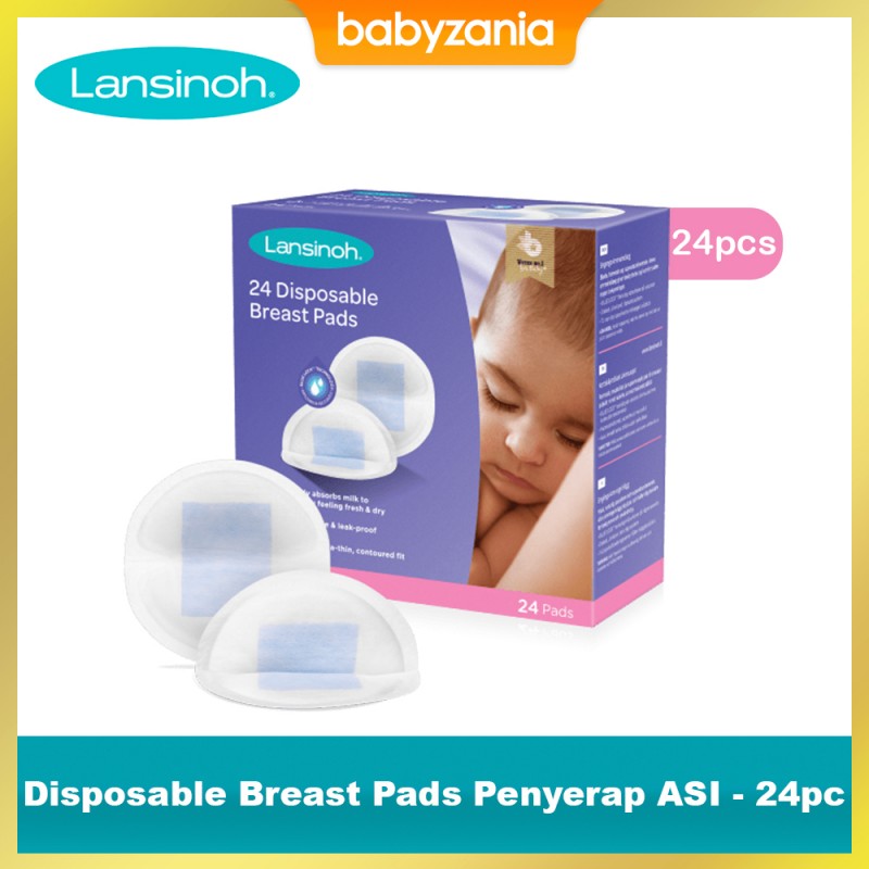 Lansinoh Disposable Nursing Pads (24 pack) - Breast pads & nipple
