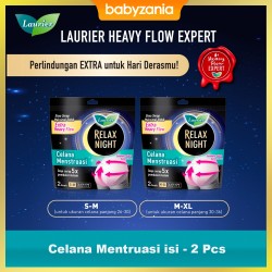 Laurier Relax Night Extra Heavy Flow Celana...