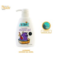 Jual Murah Buds Organics Lavender Shower Gel 350 Ml Sabun Mandi Anak Organik Popok Di Jakarta