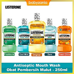 Listerine Antiseptic Mouth Wash Obat Pembersih...