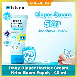 Loluna Baby Diaper Barrier Cream Krim Ruam Popok...