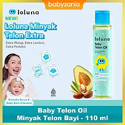 Loluna Baby Telon Oil Minyak Telon Bayi - 110 ml