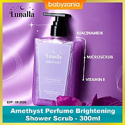 Lunalla  Amethyst Perfume Brightening Shower Scrub - 300ml