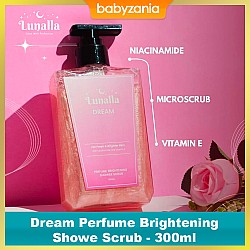 Lunalla Dream Perfume Brightening Shower Scrub - 300ml
