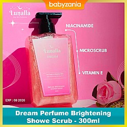 Lunalla Dream Perfume Brightening Shower Scrub - 300ml