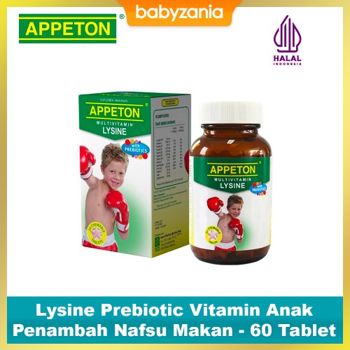 Appeton Lysine Prebiotic 60 Tablet