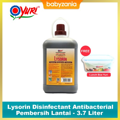 Yuri Lysorin Disinfectant Antibacterial Pembersih Lantai - 3.7 Liter GOSEND / GRAB ONLY