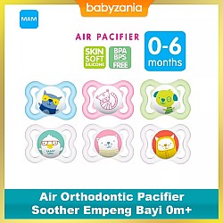MAM Air Orthodontic Pacifier / Soother Empeng Bayi 0m+