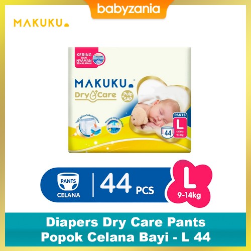 Makuku Diapers Dry Care Pants Popok Celana Bayi - L 44
