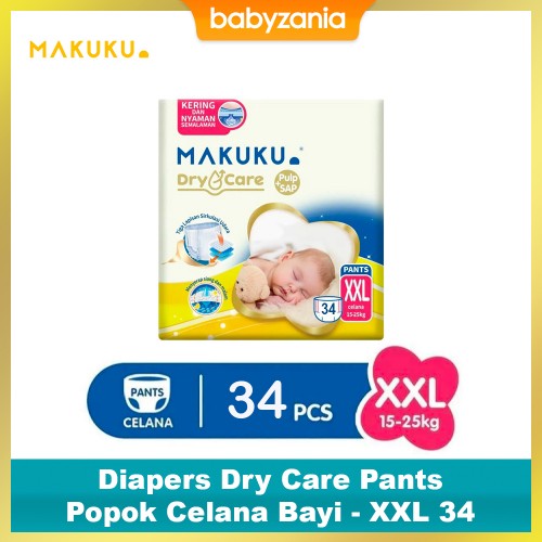 Makuku Diapers Dry Care Pants XXL 34