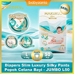 Makuku Diapers Slim Luxury Silky Pants Popok...