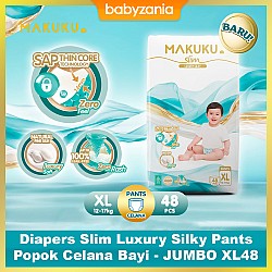 Makuku Diapers Slim Luxury Silky Pants Popok...