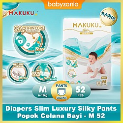 Makuku Diapers Slim Luxury Silky Pants Popok...