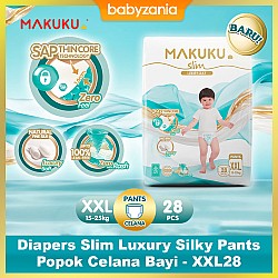 Makuku Diapers Slim Luxury Silky Pants Popok...