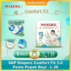 Makuku SAP Diapers Comfort Fit 3.0 Pants Popok...