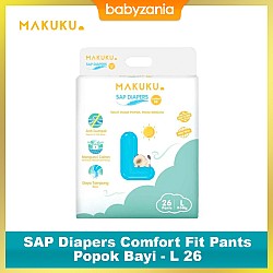 Makuku SAP Diapers Comfort Fit Pants Popok Bayi -...