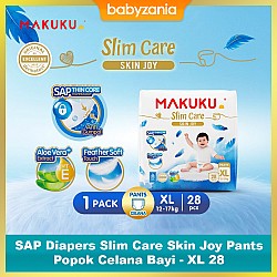 Makuku SAP Diapers Slim Care Skin Joy Pants Popok...