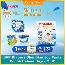Makuku SAP Diapers Slim Skin Joy Pants Popok...