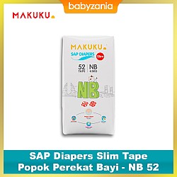 Makuku SAP Diapers Slim Tape Popok Perekat Bayi -...