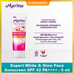 Marina Expert White & Glow Face Sunscreen SPF 42 PA++++ - 5 ml