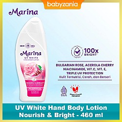 Marina UV White Hand & Body Lotion Nourish...