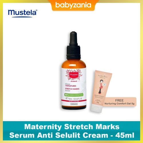 Mustela Maternity Stretch Marks Serum Krim Penghilang Stretch Marks - 45 ml