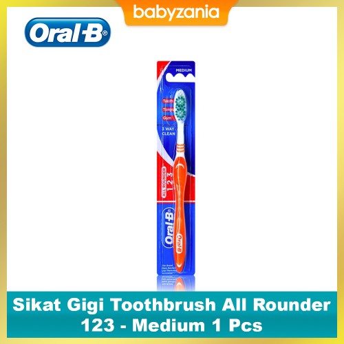 Oral-B Sikat Gigi All Rounder 123 Medium