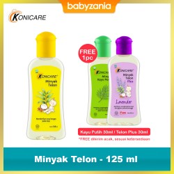 Konicare Minyak Telon 125 ml - FREE Minyak Kayu...