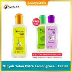 Konicare Minyak Telon Extra Lemongrass 125 ml -...