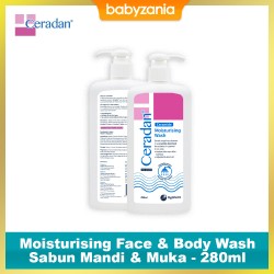 Ceradan Moisturising Face & Body Wash / Sabun...