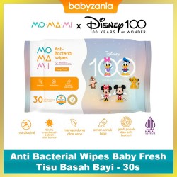 Momami Anti Bacterial Wipes 30 Sheet - Baby Fresh...