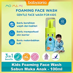 Momami Kids Foaming Face Wash Sabun Muka Anak -...