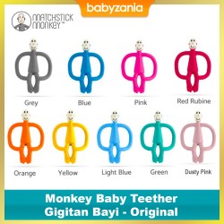 Matchstick Monkey Baby Teether Gigitan Bayi -...