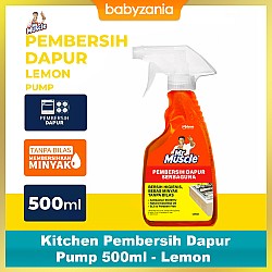 Mr Muscle Kitchen Pembersih Dapur Pump 500ml -...
