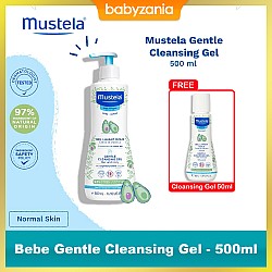 Mustela Bebe Gentle Cleansing Gel - 500ml